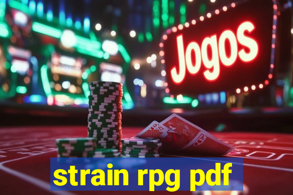 strain rpg pdf